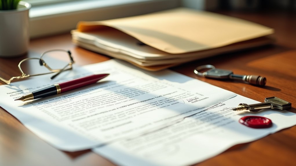 condemned property transfer documentation requirements