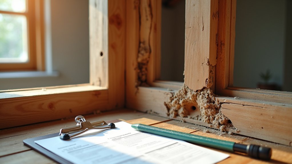 termite damaged property sale